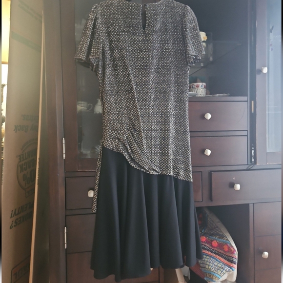 Madonna vtg 80s 1920s inspired formal evening mididress Madonna - Picture 11 of 11